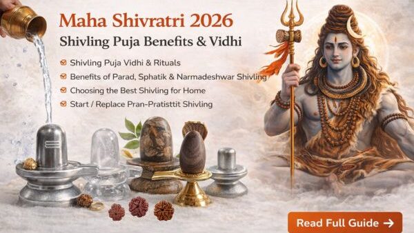 Maha Shivratri 2026 Shivling Puja benefits with Parad, Sphatik and Narmadeshwar Shivling