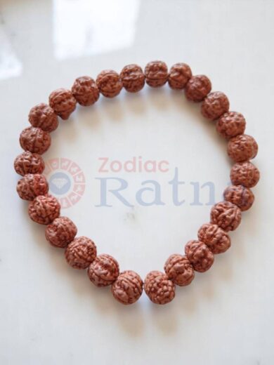 5 Mukhi Pathri Rudraksha Bracelet