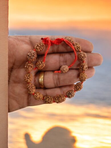 3 Mukhi Rudrakha Bracelet