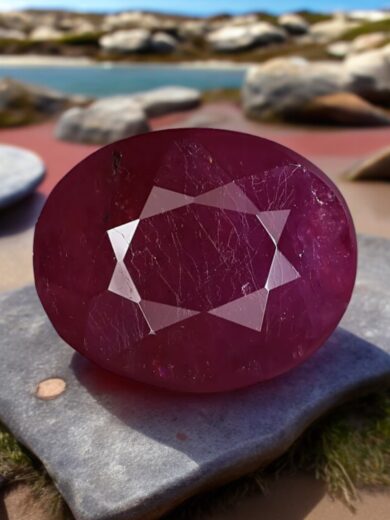 Ruby (Manik) Gemstone