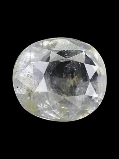 3 Carat White Sapphire-Excellent
