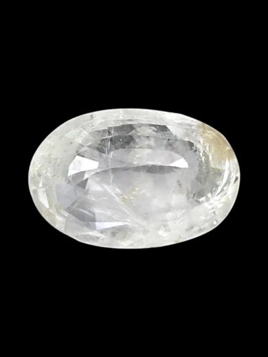 5 Carat White Sapphire-Very Good