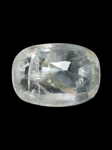 6 Carat White Sapphire - Very Good