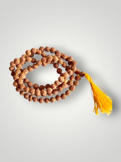 5 Mukhi Rudraksha Mala - 7 MM