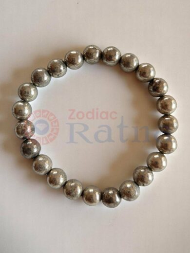Attract abundance Pyrite Stone Bracelet boost confidence Zodiac Ratna