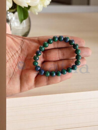 Azurite Stone Bracelet for Intuition