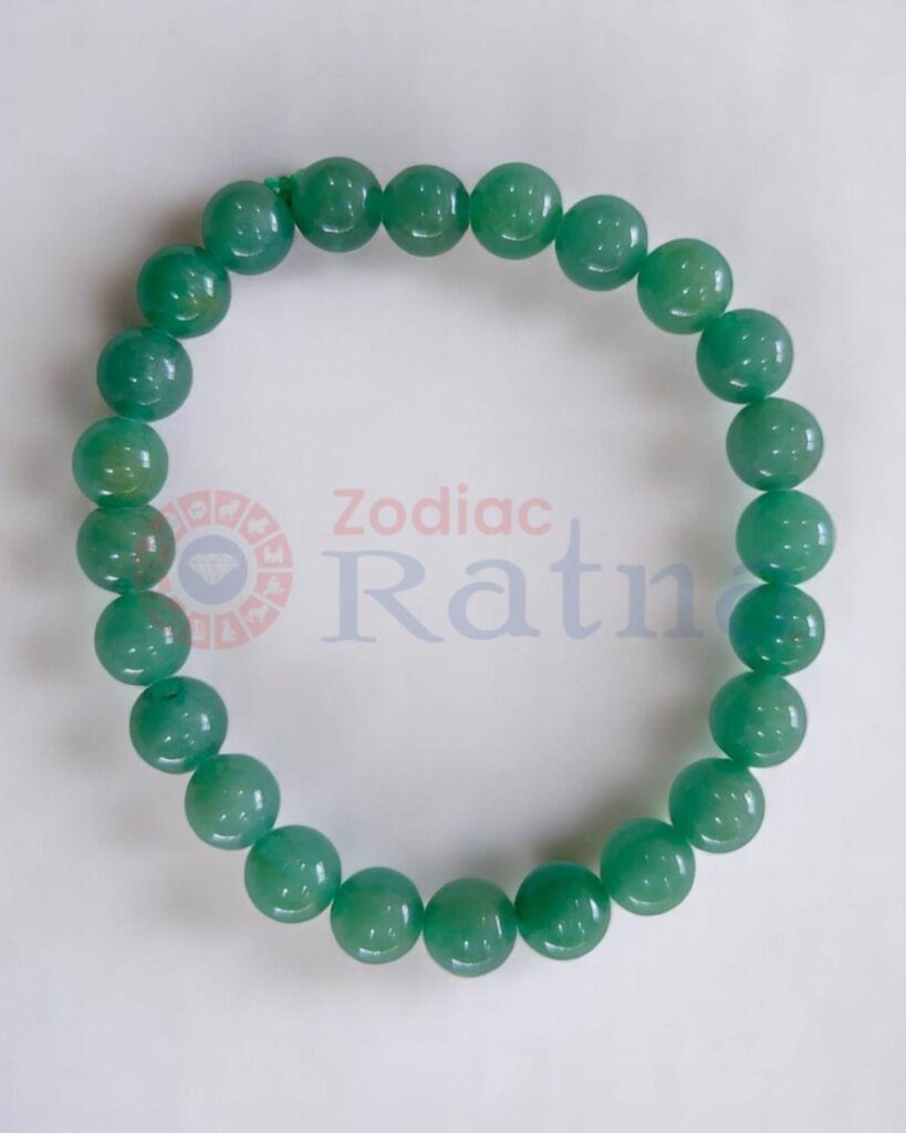 Close up of natural Green Aventurine stones lush green hues gentle vibration