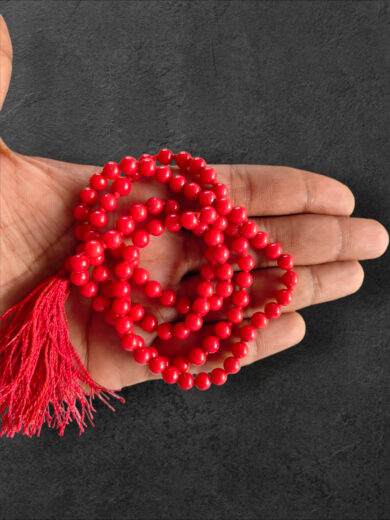 Red Coral Mala
