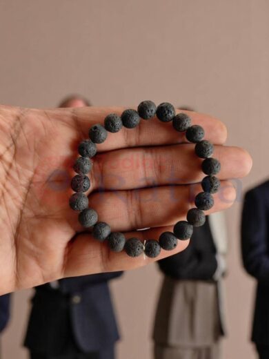 Root Chakra bracelet for grounding aromatherapy and protection from negativity