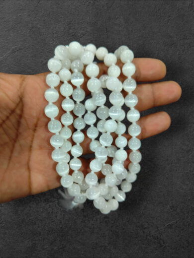 Selenite Mala