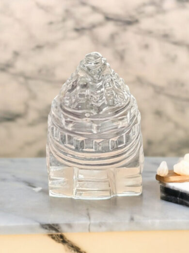 Sphatik Shree Yantra - Small-Size