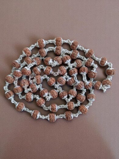6-MM-54-Beads-5-Mukhi-Pathri-Rudraksha-Silver-mala