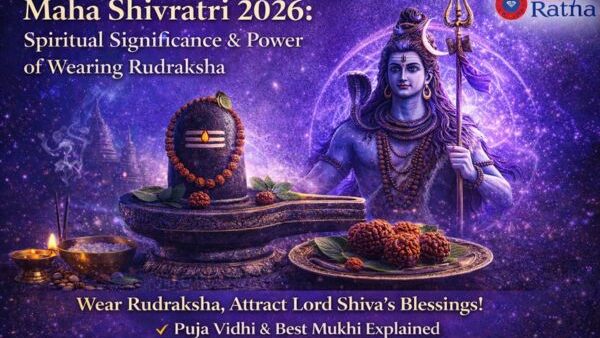 Maha Shivratri 2026 significance of wearing Rudraksha for Lord Shiva blessings