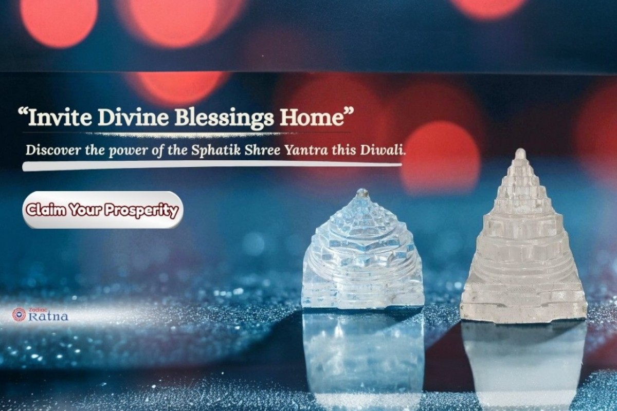 Sphatik Shree Yantra_ Invite Prosperity & Divine Energy This Diwali