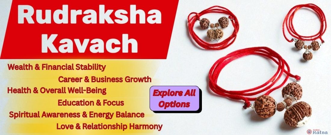 Shop energised Rudraksha Kavach for health, wealth, love & success. Authentic, certified beads for powerful protection and positive energy.